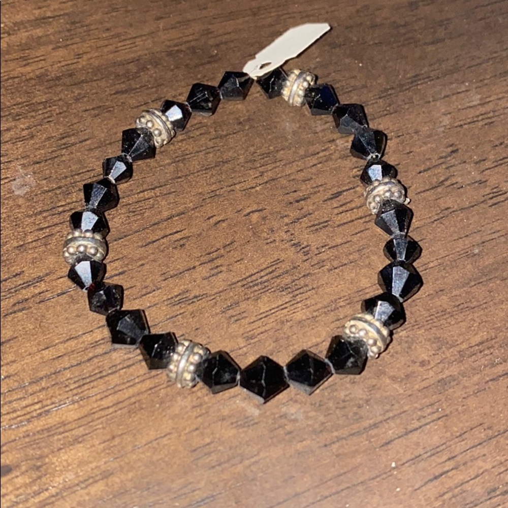 Black stretchy bracelet